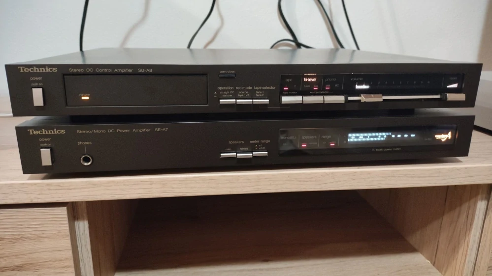 Technics SE-A7 + SU-A8