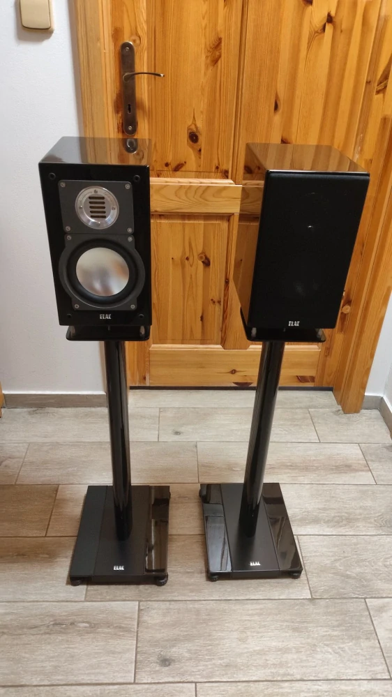 ELAC BS 203 Anniversary Edition (SW H) + originální stojany LS 70