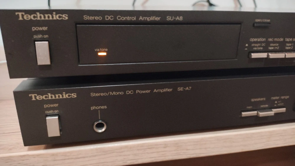 Technics SE-A7 + SU-A8