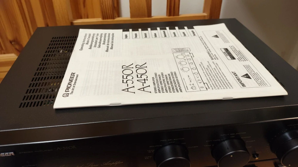Pioneer A-550R