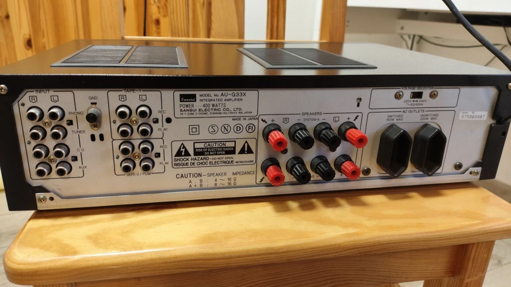 Sansui AU-G33X